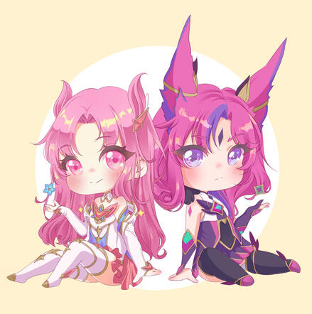 Star Guardian Xayah and Kai'Sa